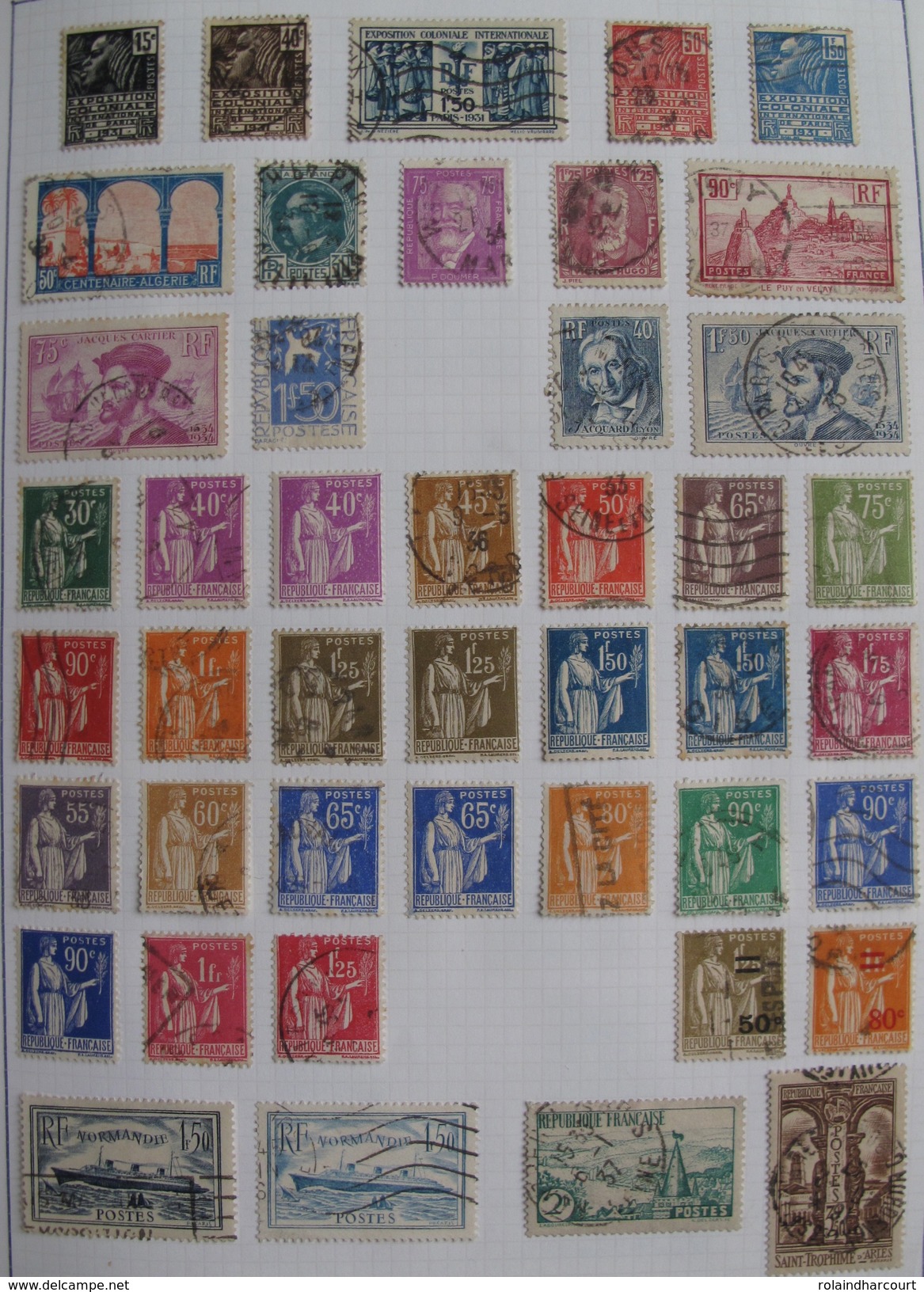 LOT VL4380/2 - 1930/1938 - 116 Timbres Neufs* Et Oblitérés (mini-charnières) - Cote Supérieure à 480,00 &euro; - Unused Stamps