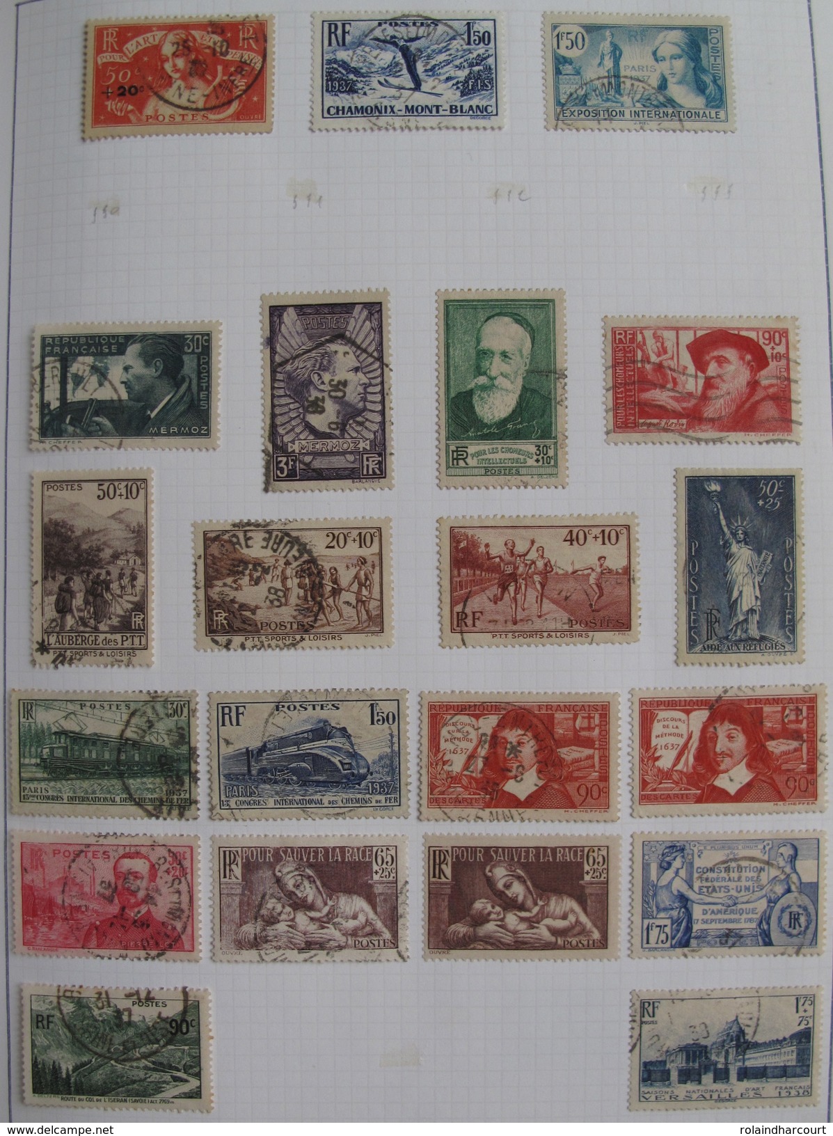 LOT VL4380/2 - 1930/1938 - 116 Timbres Neufs* Et Oblitérés (mini-charnières) - Cote Supérieure à 480,00 &euro; - Ungebraucht