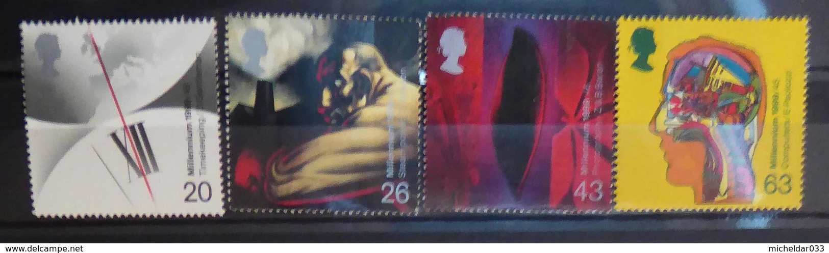 1999 Millenium Series 1 : Inventions - Unused Stamps