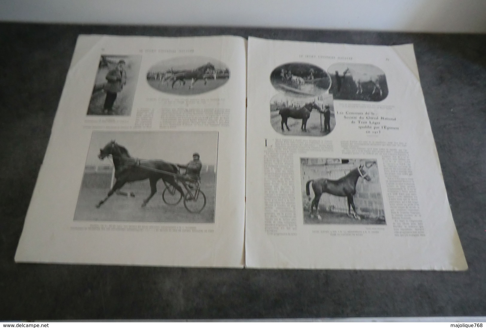 Le Sport Universel Illustré - N° 913 Du 8 Février 1914 - - Equitation