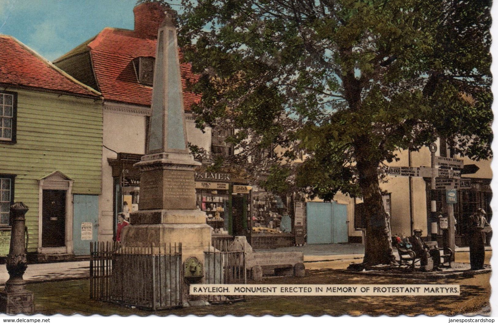 RAYLEIGH MONUMENT ERECTED IN MEMORY OF PROTESTANT MARTYRS - ESSEX - Other & Unclassified