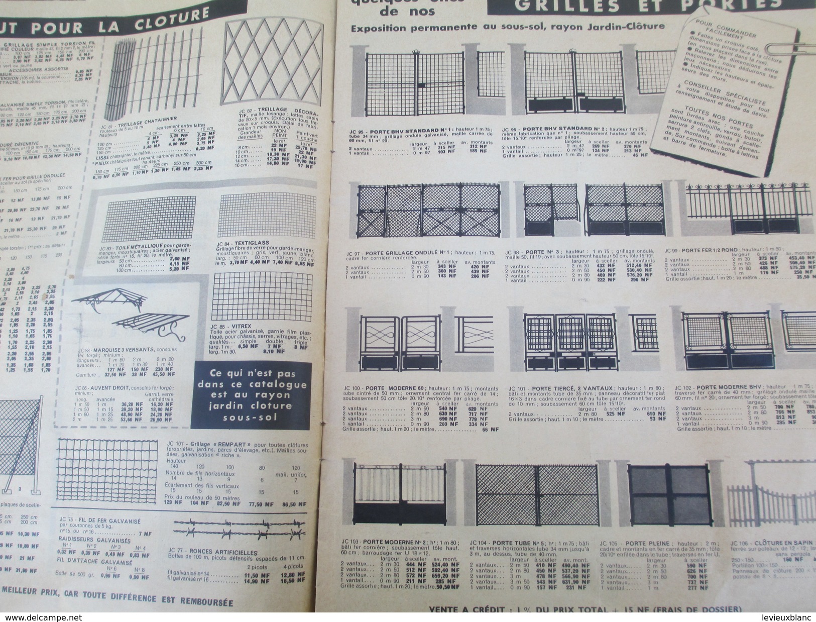 Catalogue Grand Magasin /BHV/ Bazar De L'Hotel De Ville/ Paris/ /  1960            CAT225 - Autres & Non Classés