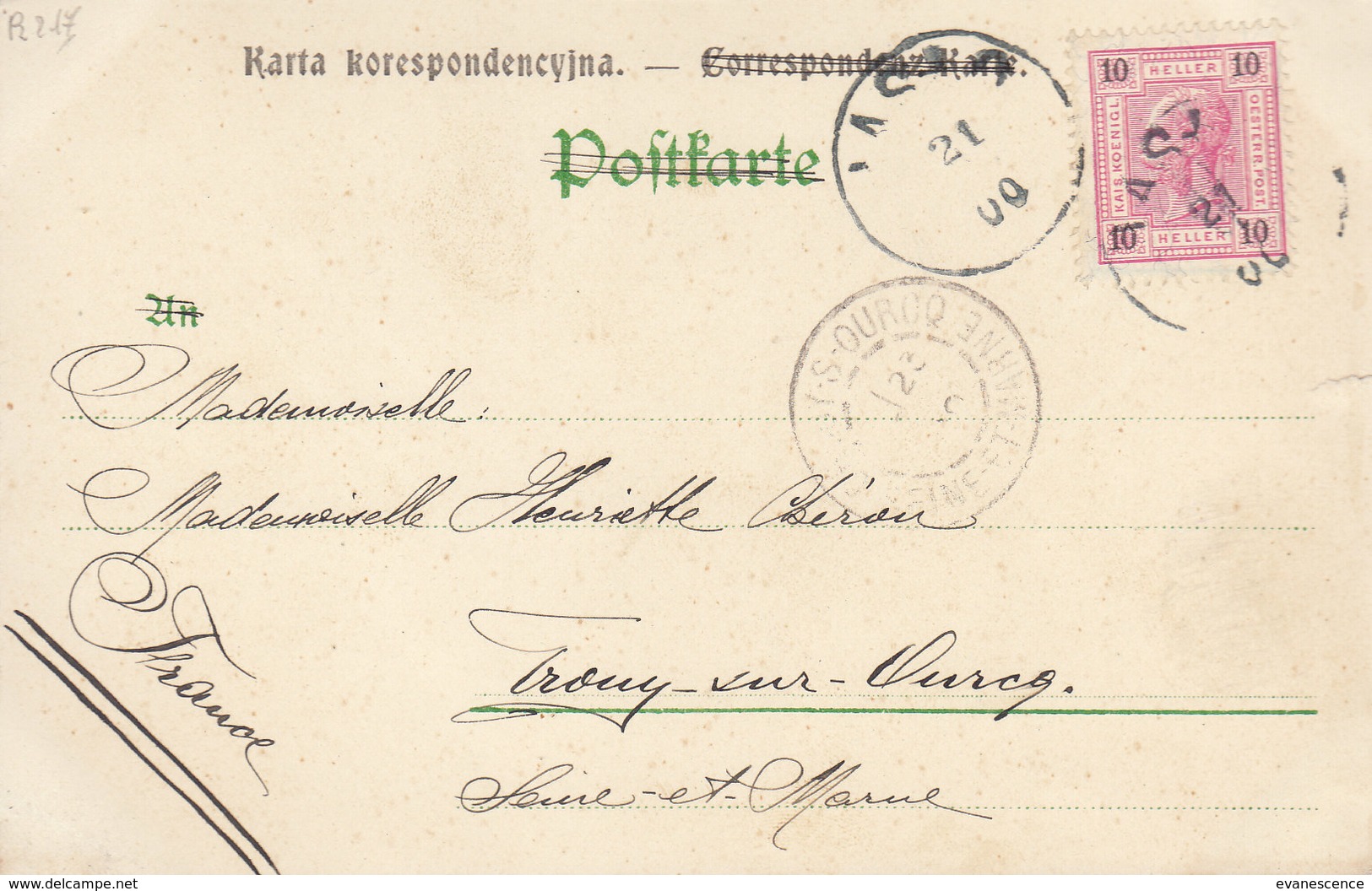 ARMENIEN / BELLE ILLUSTRATION /  DEPART DE POLOGNE   //////  REF SEPT. 17 ///// N° 4251 - Arménie