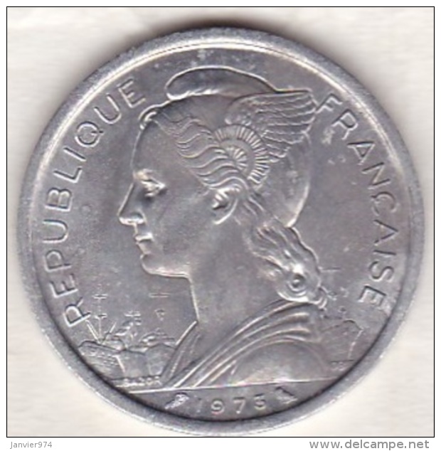 Ile De La Réunion. 2 Francs 1973. Aluminium - Reunión