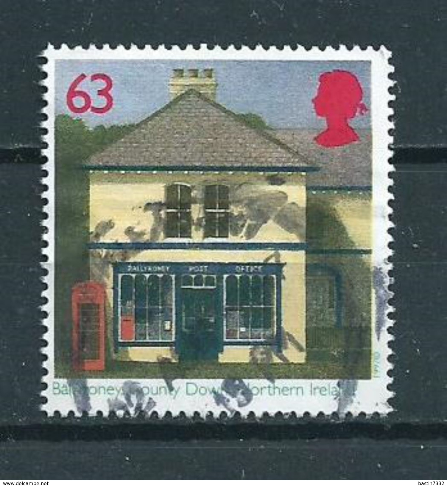 1997 England Ballyroney 63p. Used/gebruikt/oblitere - Gebruikt