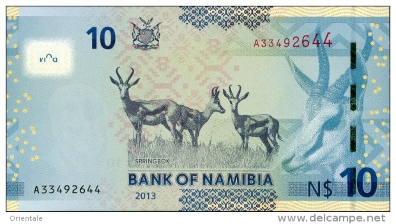 NAMIBIA P. 11b 10 D 2013 UNC - Namibia