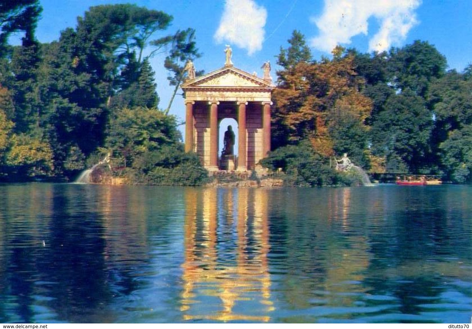 Roma - Villa Borghese - Il Giardino Del Algo - 32203 - Formato Grande Viaggiata &ndash; E 2 - Parken & Tuinen
