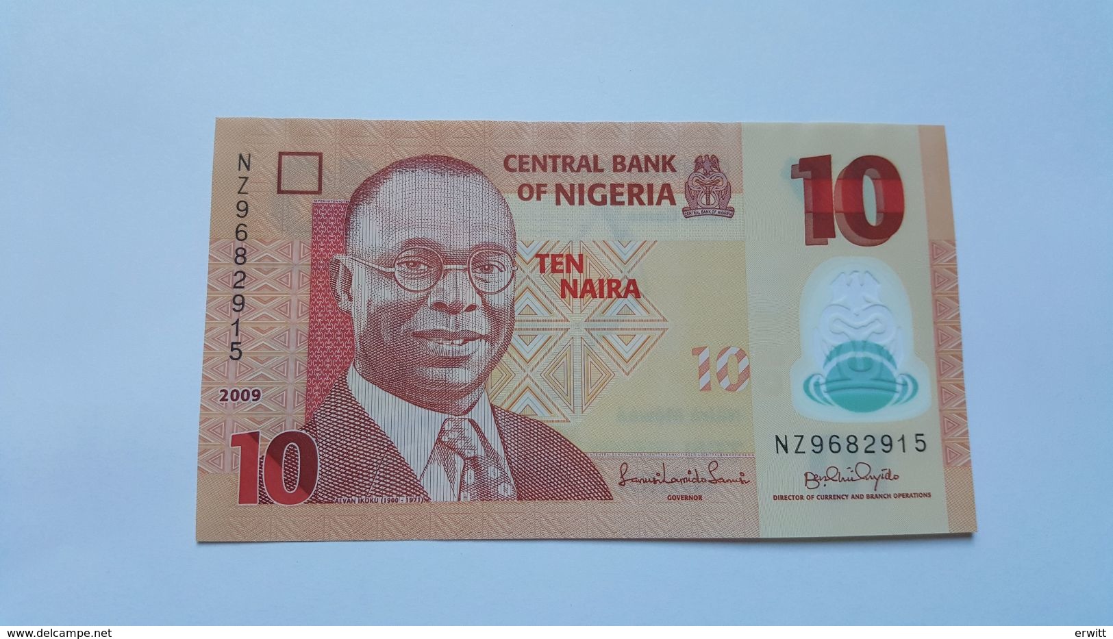 NIGERIA 10 NAIRA 2009 - Nigeria