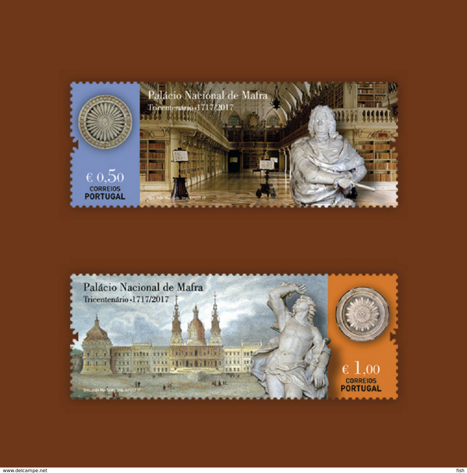 Portugal ** & Tricentenary Of The National Palace Of Mafra 2017 (5777) - Nuovi