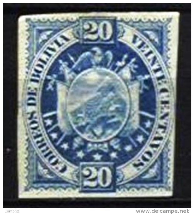 BOLIVIA, Yv 42, (*) MNG, F/VF - Bolivie