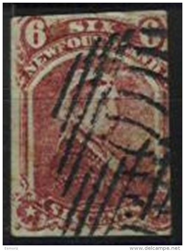 CANADA, NEWFOUNDLAND, Yv 30, Used, F/VF, Cat. &euro; 20,00 - 1857-1861