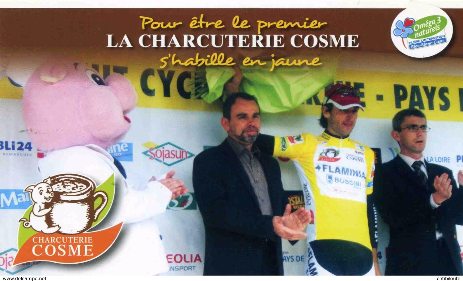 L 7  SPORTS /  CYCLISME   /      /   57 E CIRCUIT CYCLISTE SARTHE PAYS DE LOIRE 2009   CPM / CPSM  10 X 15 DOS BLANC - Cyclisme