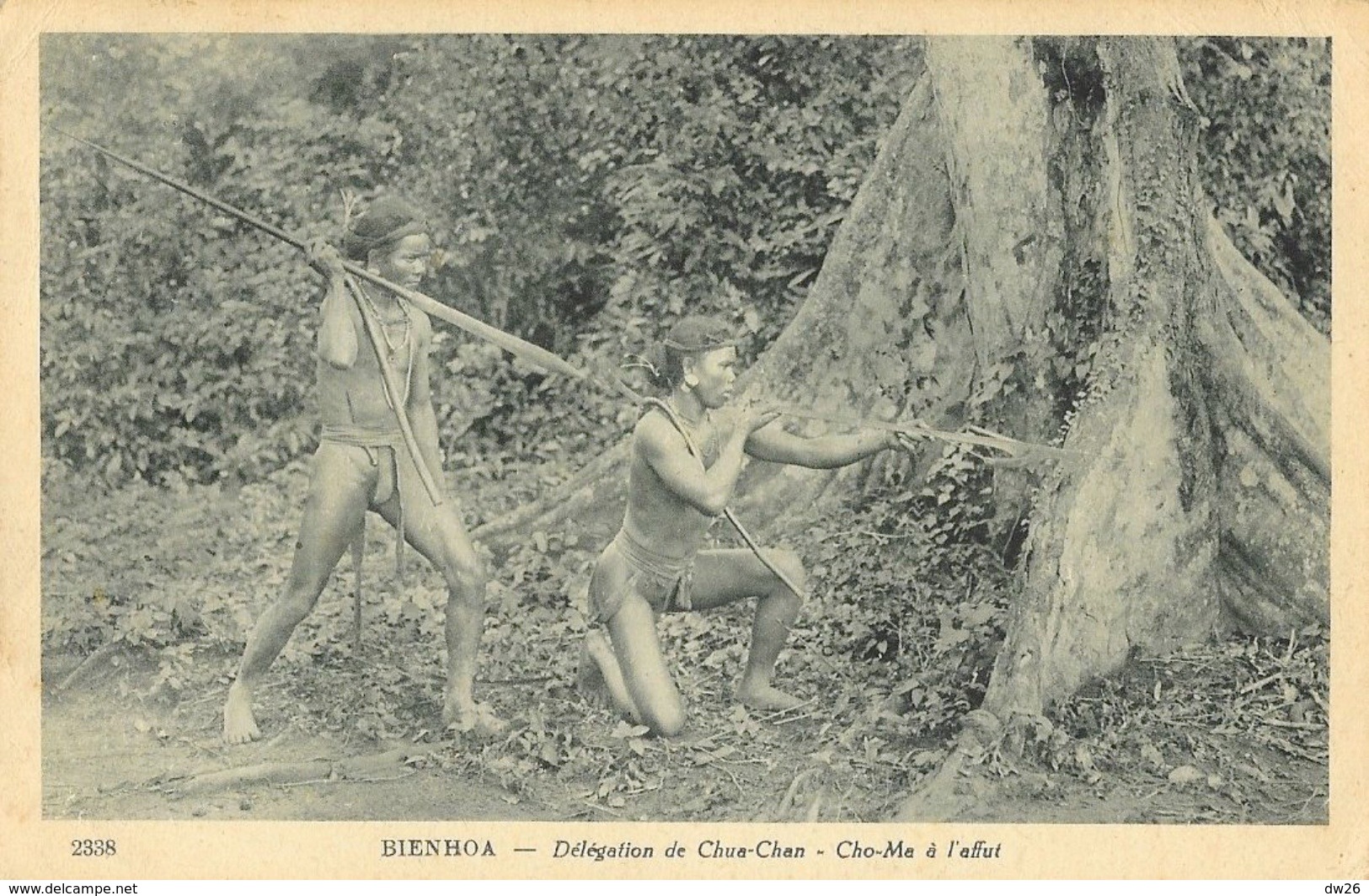 Bienhoa (Indochine, Viet-Nam) - Délégation De Chua-Chan, Cho-Ma à L'affût - Edition Nadal, Saïgon - Asien