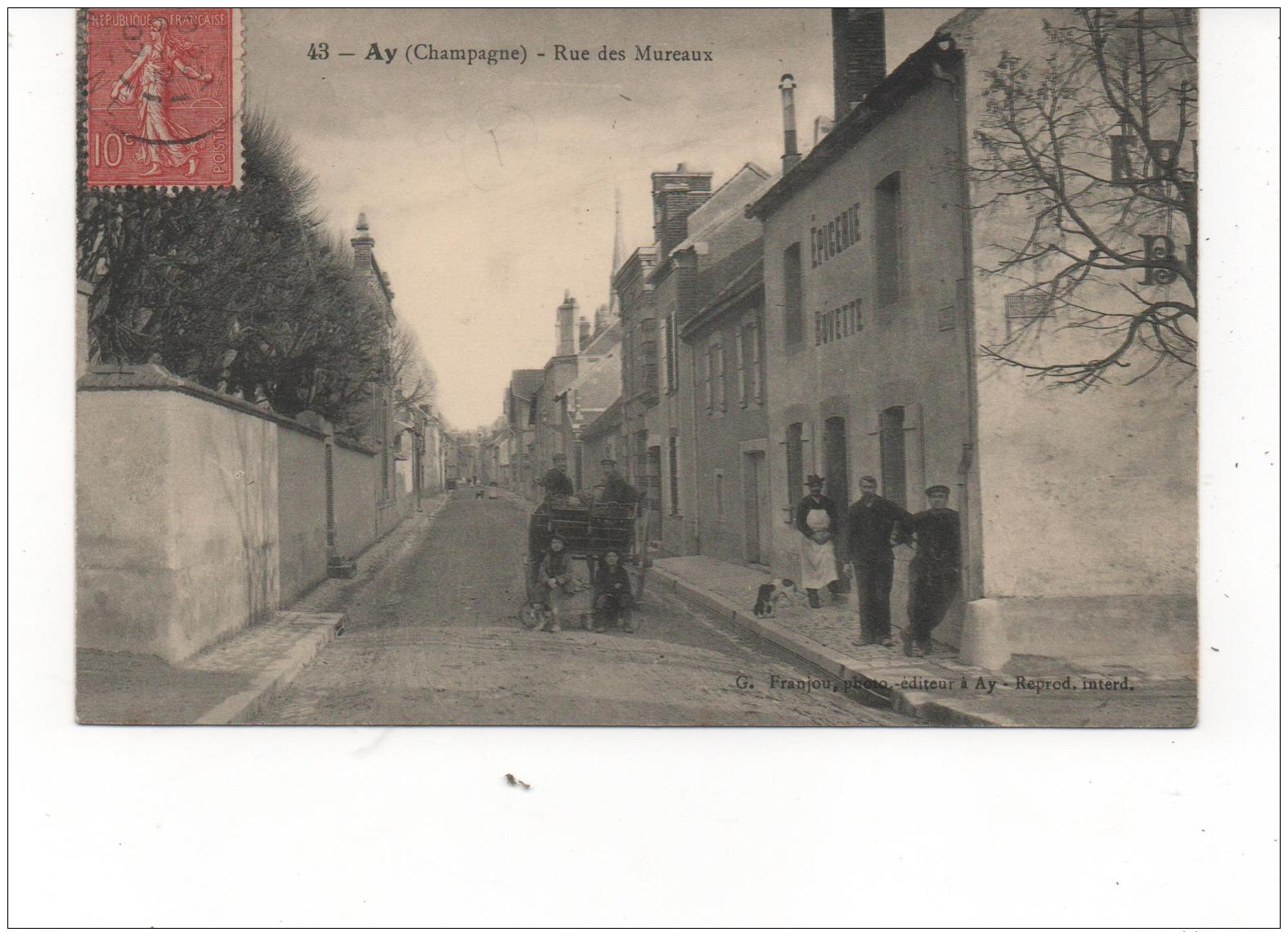 Ay Champagne  51  Rue Des Mureaux - Ohne Zuordnung