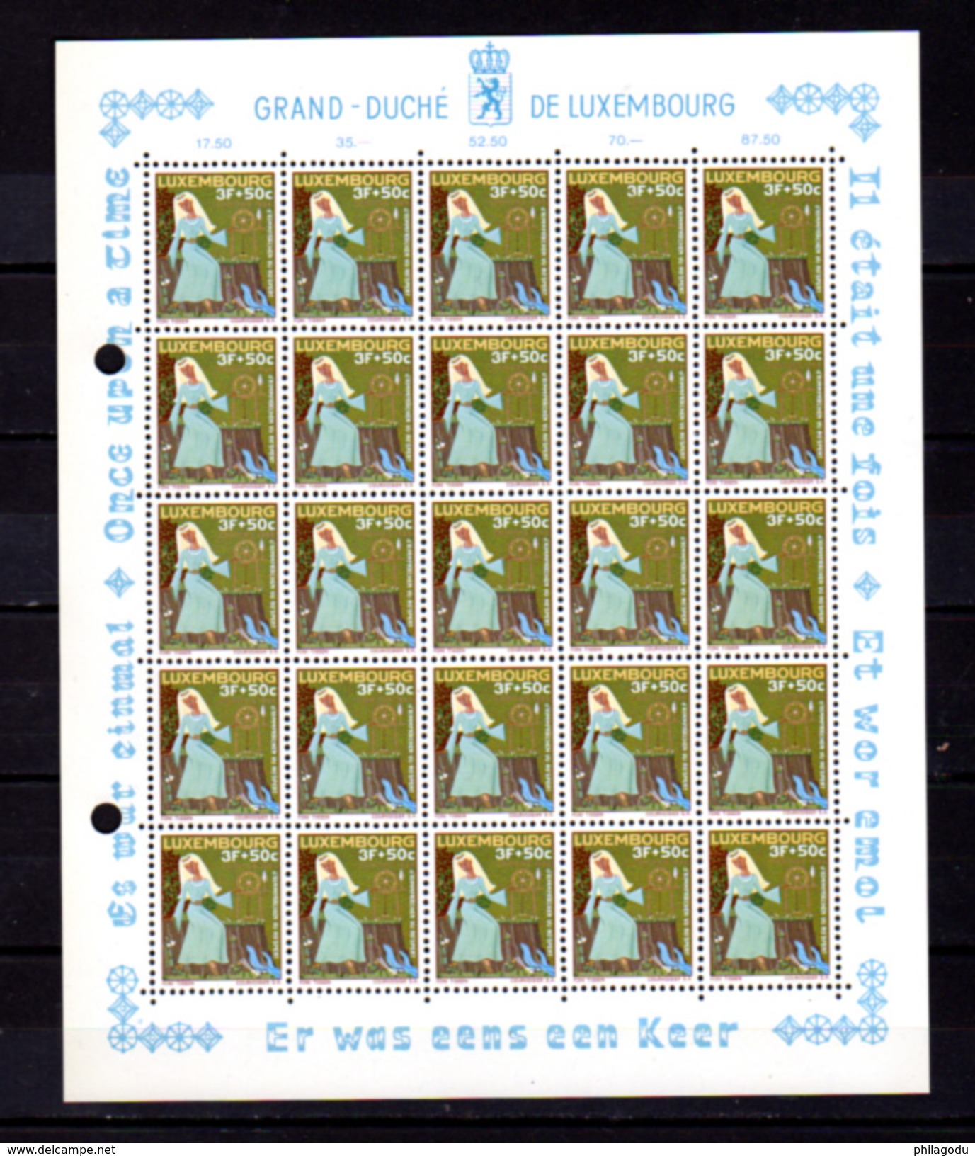 1966,  &oelig;uvres Sociales, 691 / 696** En Feuilles De 25, Cote 68,75 &euro;, - Hojas Completas