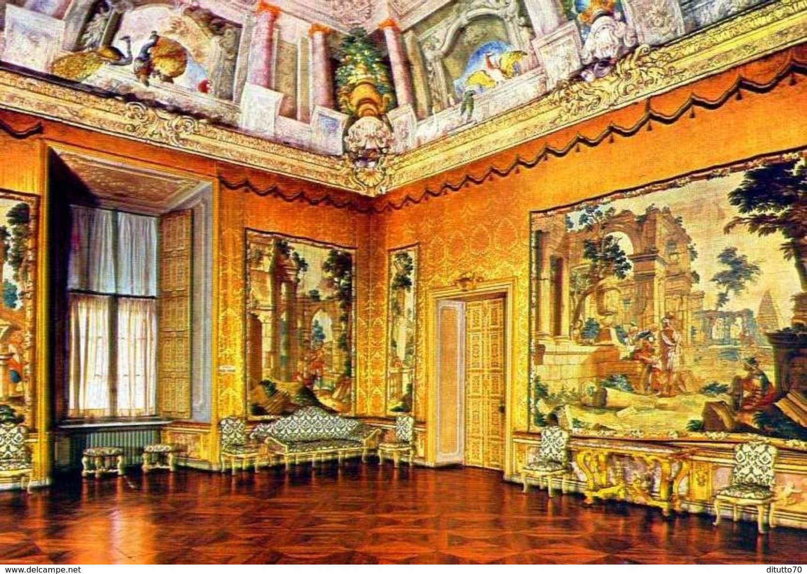 Torino - Museo Civico D'arte Antica - Palazzo Madama - Sala Della Primavera - Soffitto Di Domenico Guidobono - Formato G - Musées