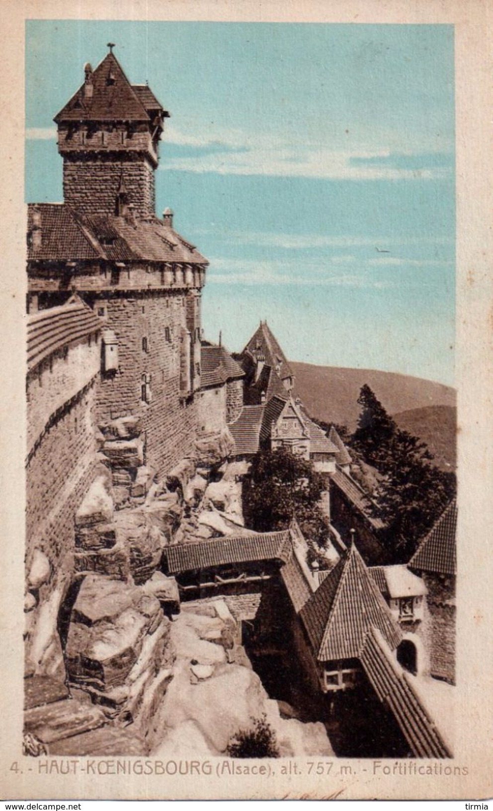 Haut-Koenigsbourg - Fortifications - 1932 - Alsace