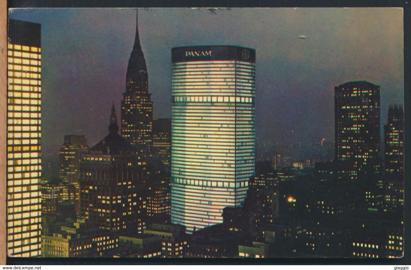 °°° 7831 - NY - NEW YORK - PAN AM BUILDING - 1963 With Stamps °°° - Empire State Building