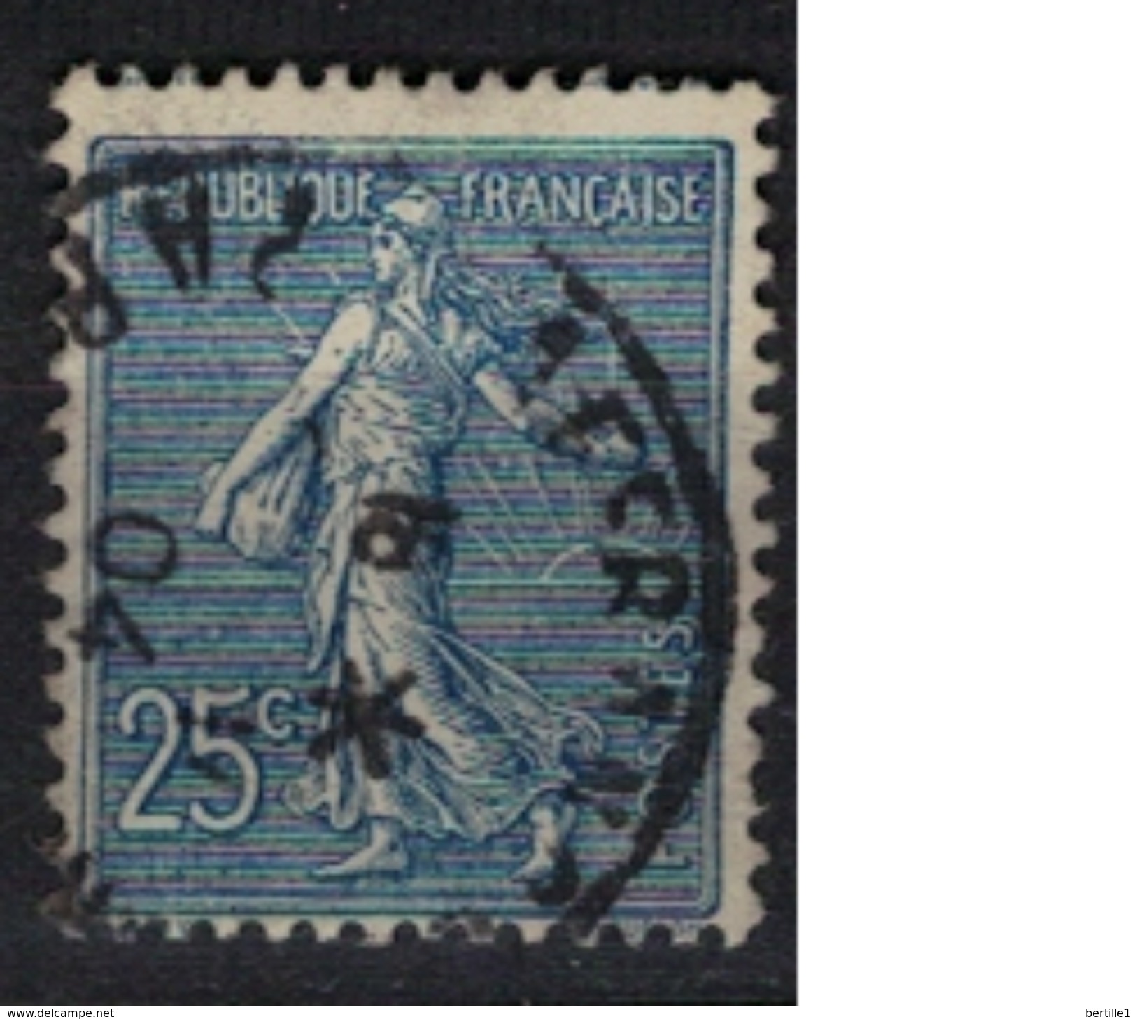 FRANCE      N° YVERT  :    132  ( 7 )        OBLITERE - Used Stamps