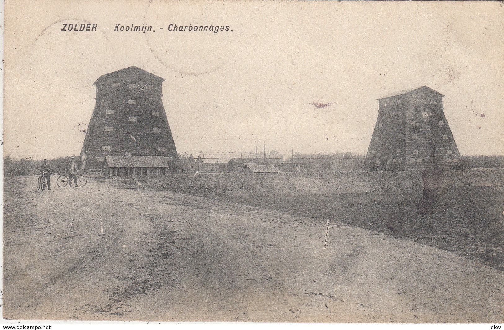 Zolder - Koolmijn - Charbonnages 1913 - Uitg. Willems - Heusden-Zolder