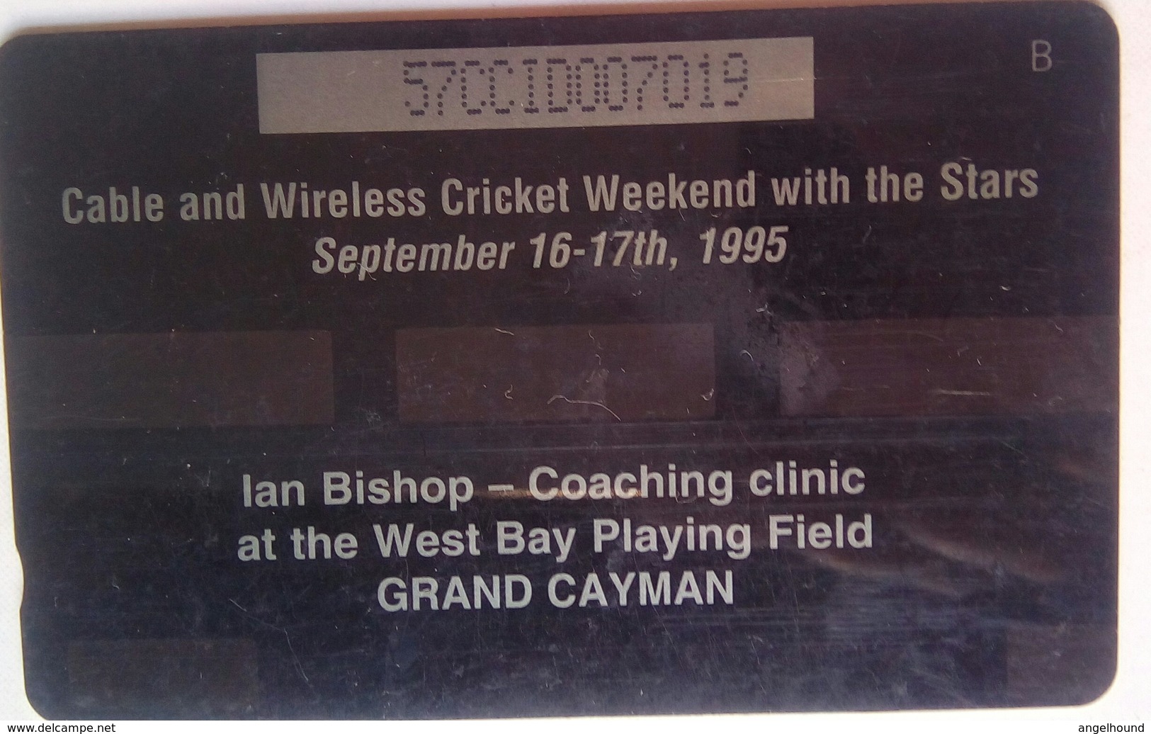 57CCID Cricket Weekend CI$10 - Cayman Islands