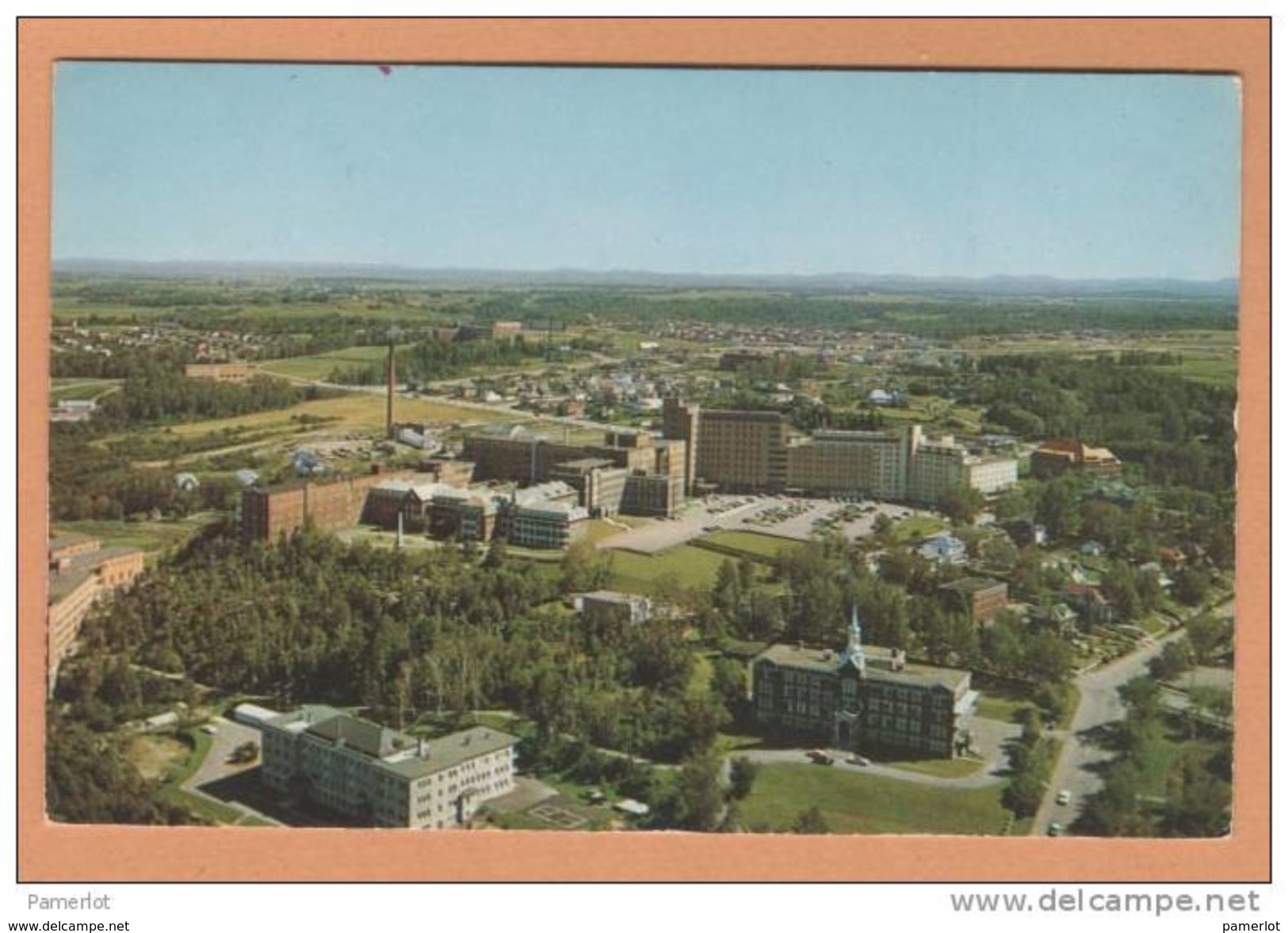 Chicoutimi Quebec Canada ( Panorama De L'Hotel Dieu. St-Valier, Ecole D'Agriculture, Eveché Et College Bon Pasteur ) - Chicoutimi