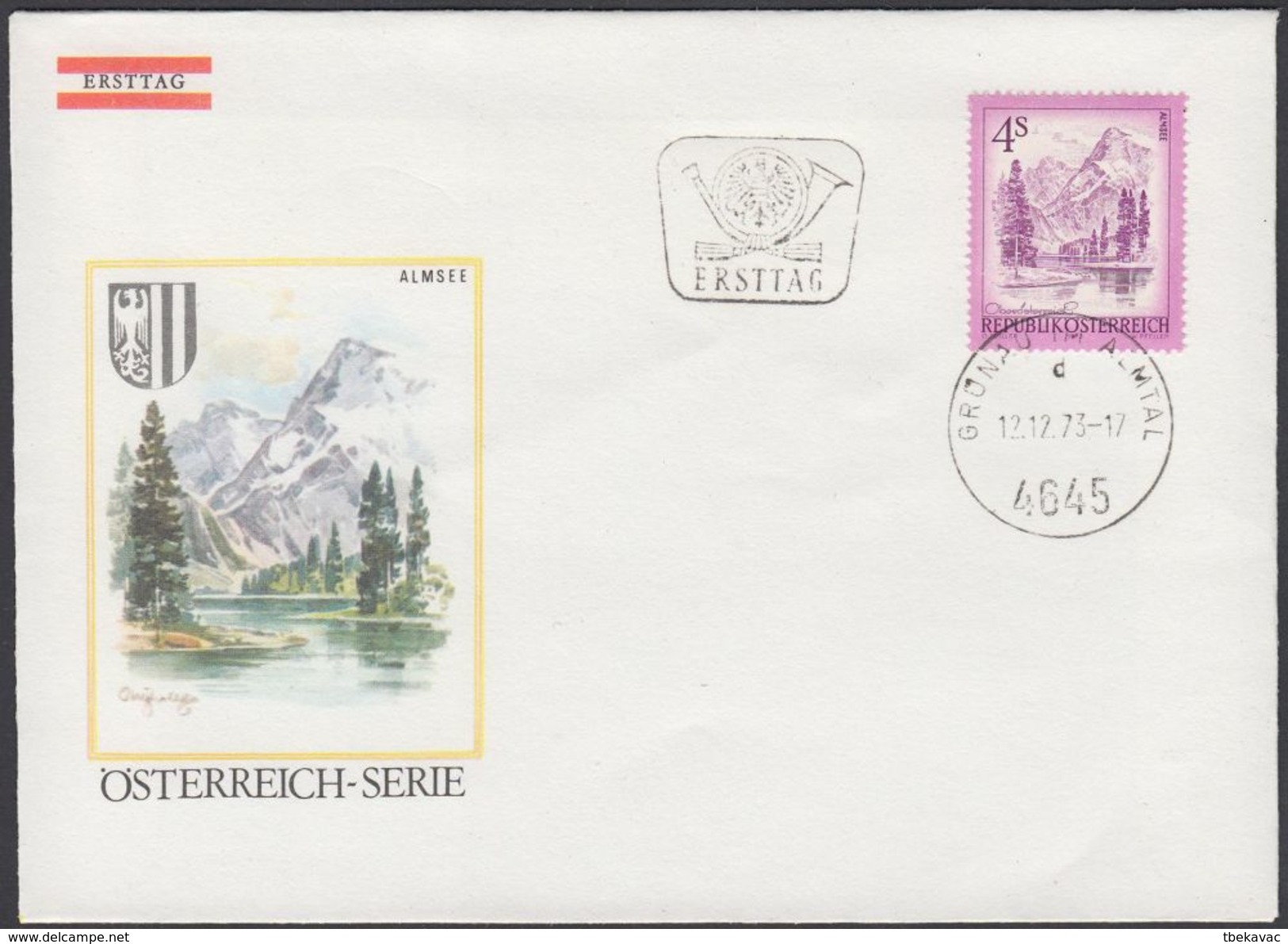 Austria 1973, FDC Cover "Beautiful Austria", Ref.bbzg - FDC