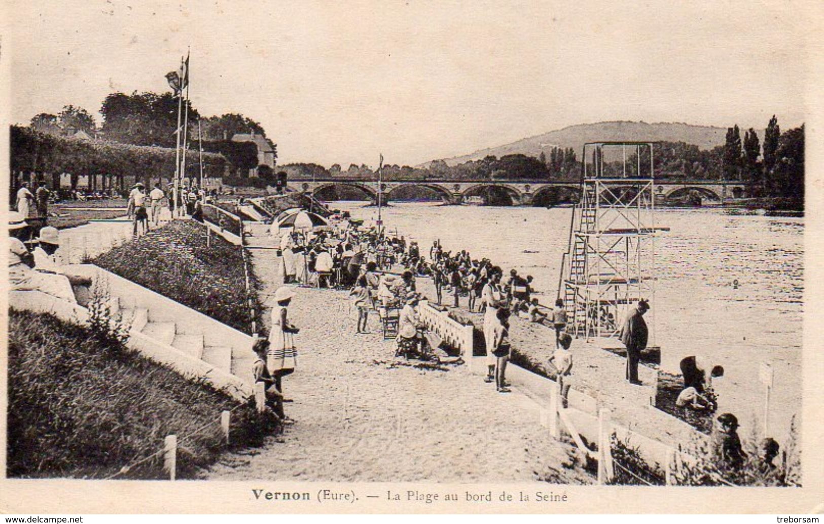 Vernon &ndash; Eure &ndash; La Plage Au Bord De La Seine - Vernon