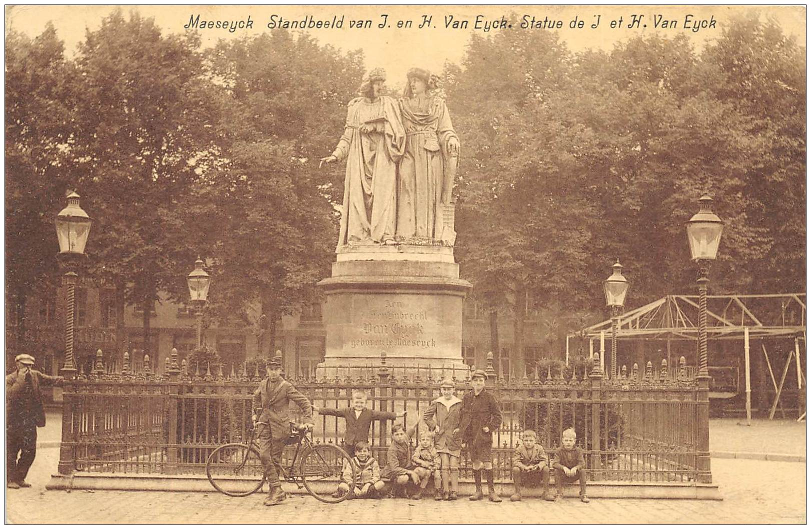 Maeseyck - Statue Des Frères Van Eyck - Maaseik
