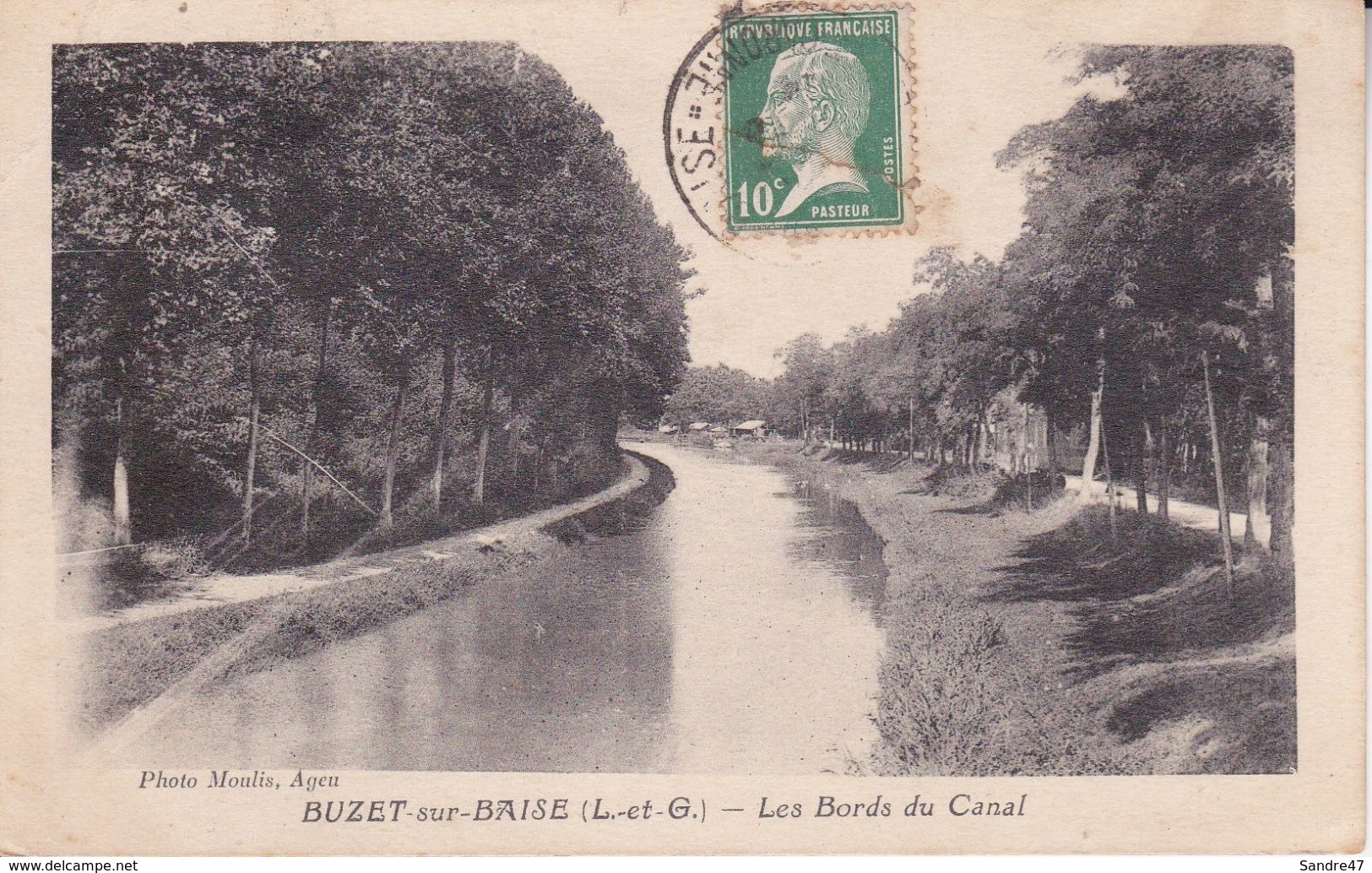 CPA (47) BUZET-sur-BAISE.  Les Bords Du Canal. ..G836 - Other & Unclassified