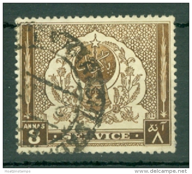 Pakistan: 1951   Official - Fourth Anniv Of Independence    SG O32    3a     Used - Pakistan