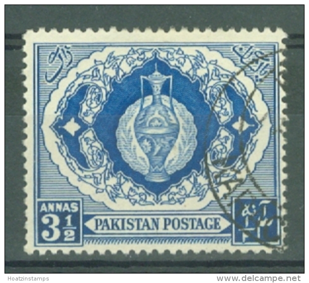 Pakistan: 1951/56   Fourth Anniv Of Independence    SG57    2&frac12;a   [Die I]   Used - Pakistan