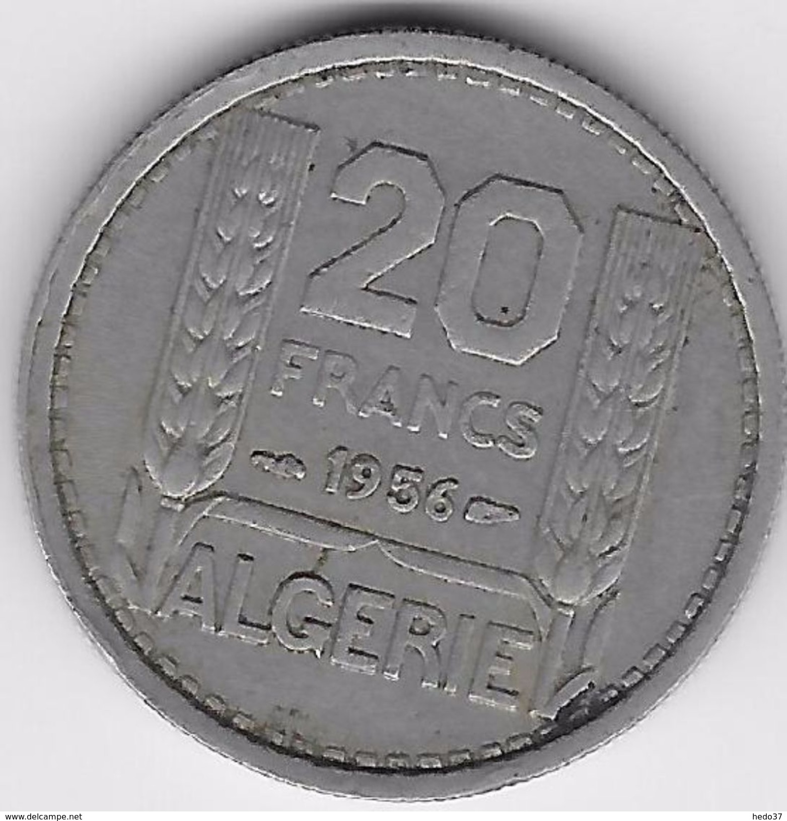 Algérie - 20 Francs 1956 - Algérie
