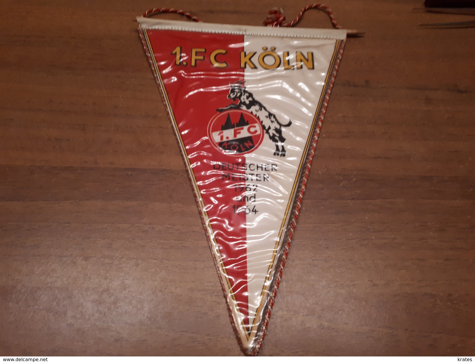 Old Sport Flags - FC Koln, 26 Cm - Bekleidung, Souvenirs Und Sonstige