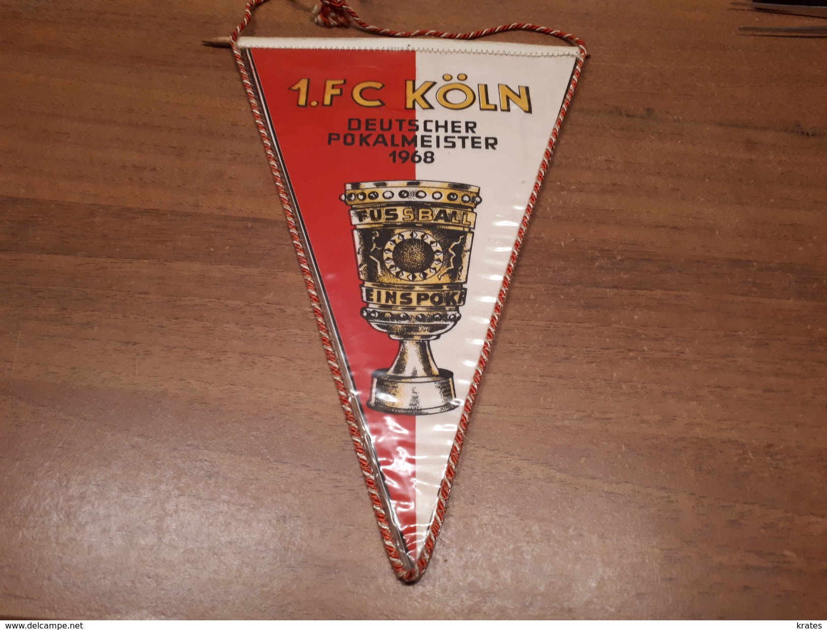 Old Sport Flags - FC Koln, 26 Cm - Habillement, Souvenirs & Autres