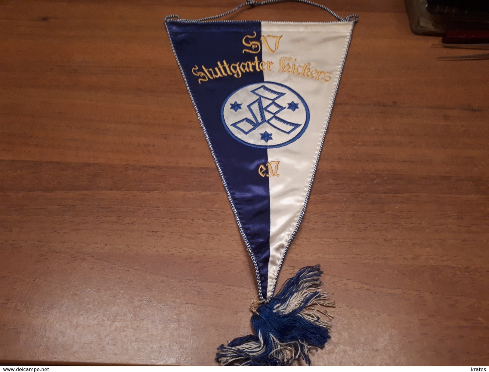 Old Sport Flags - FC Stuttgarter Kickers, 32 Cm - Habillement, Souvenirs & Autres