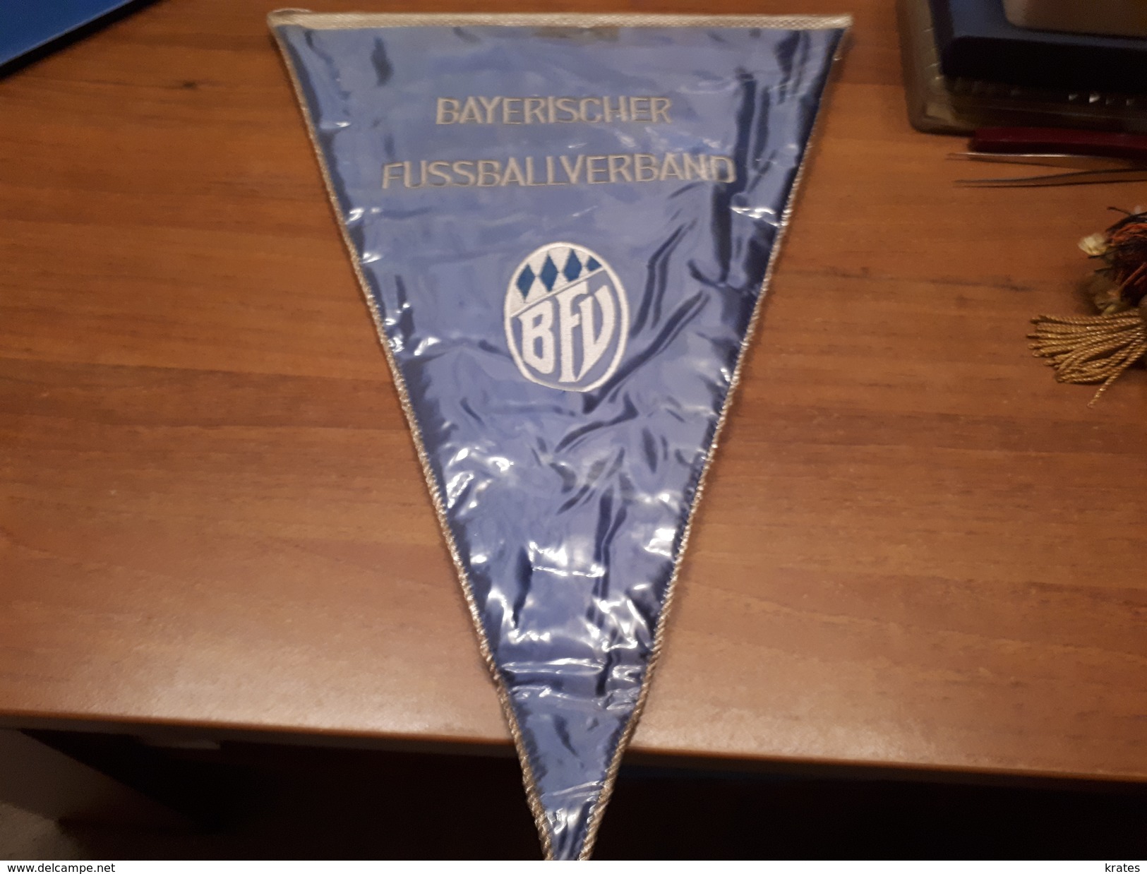 Old Sport Flags - Bayerischer Fussballverband, BFV, 49 Cm - Abbigliamento, Souvenirs & Varie