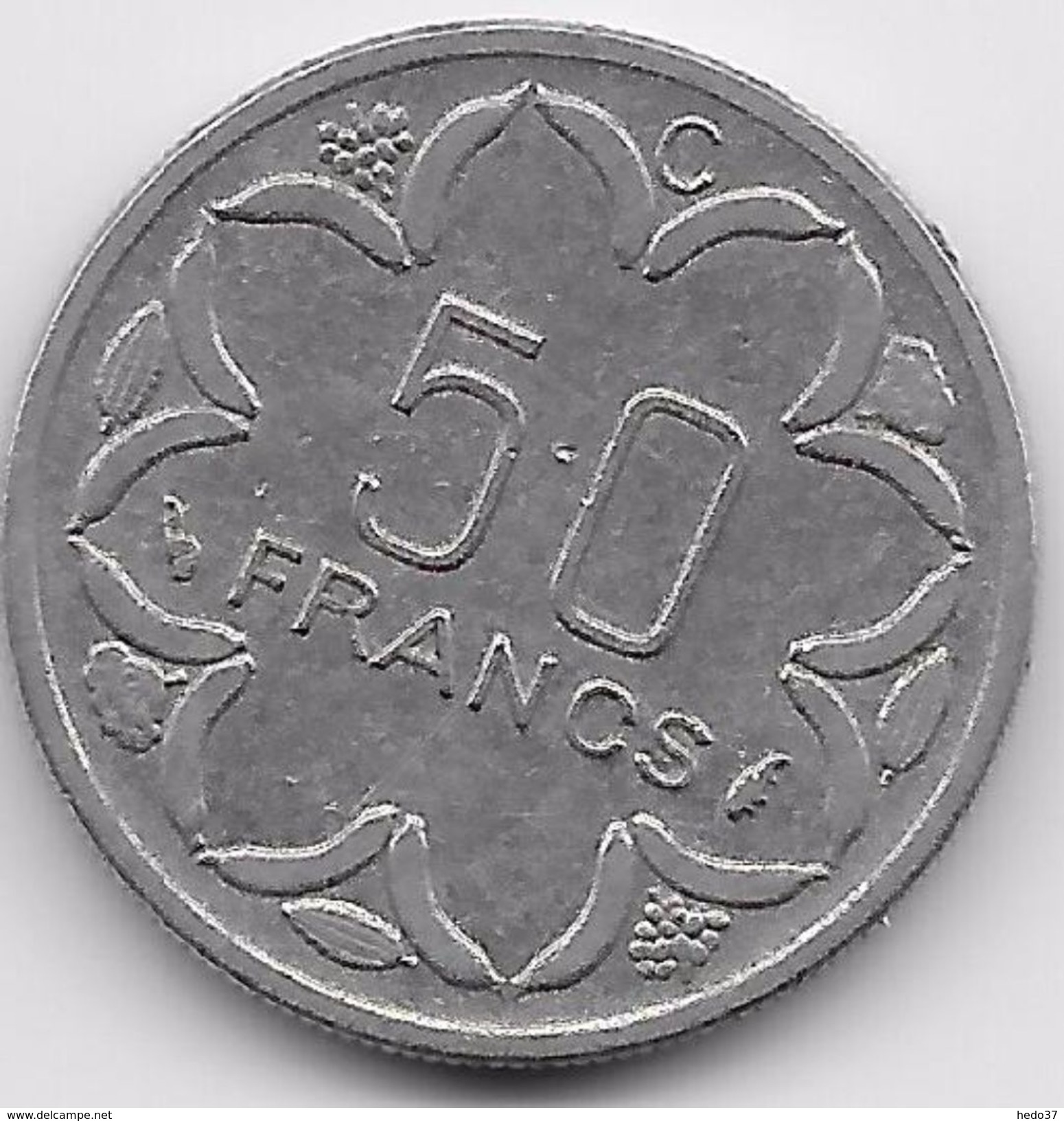 B.C.A. 50 Francs 1976 - Autres – Afrique