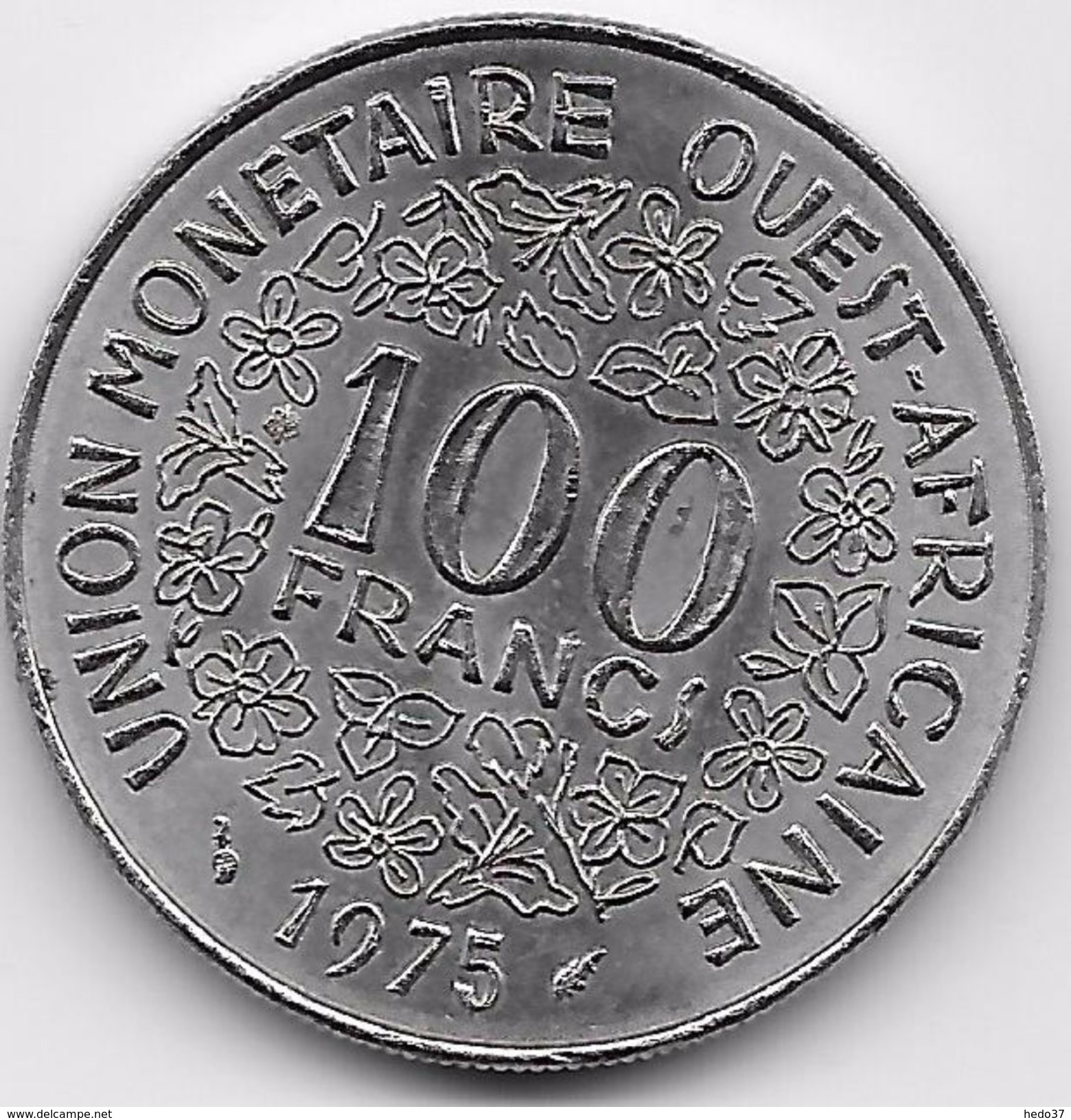 B.C.A. 100 Francs 1975 - Autres – Afrique