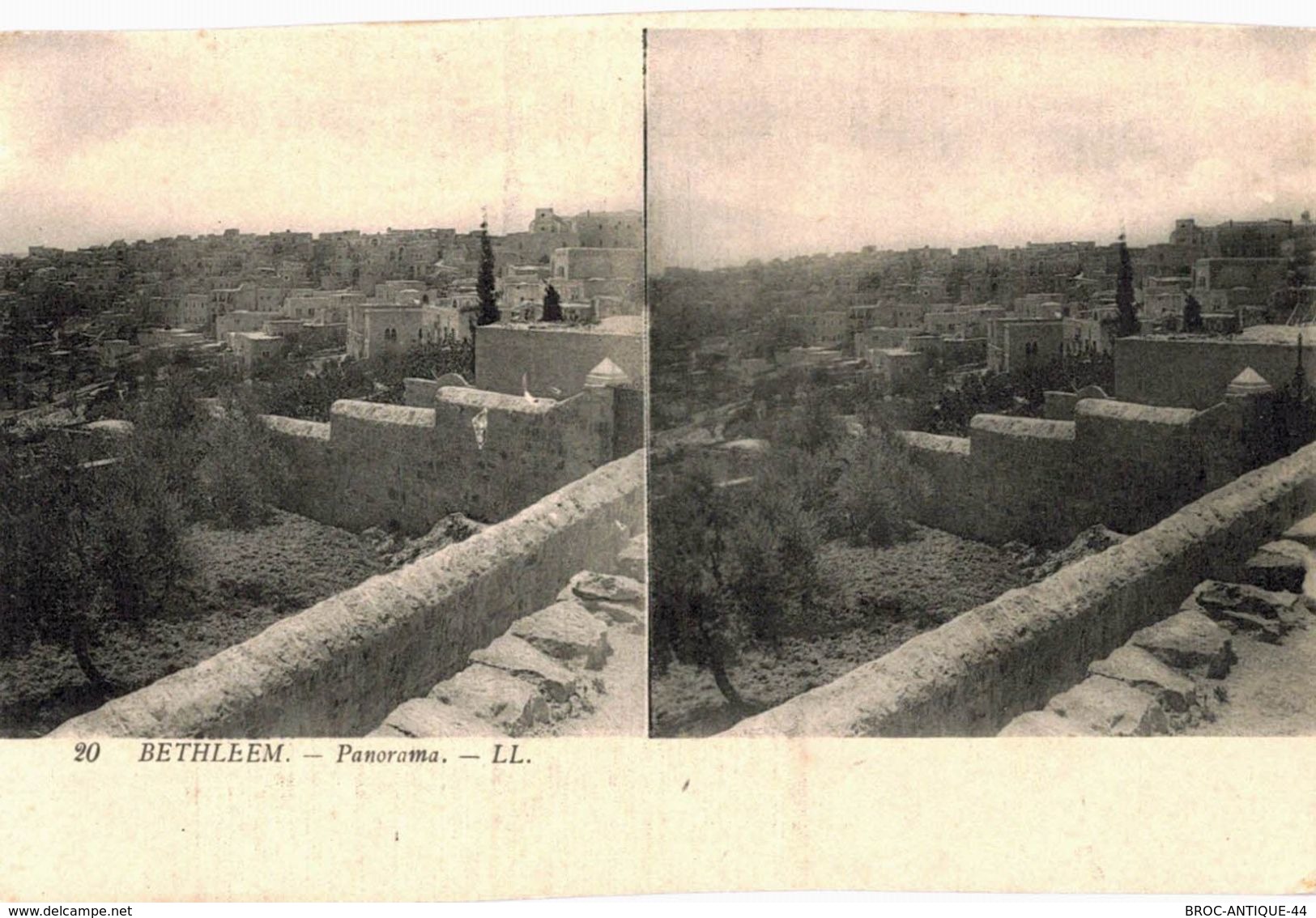 CPA N°9317 - LOT DE 5 CARTES DE BETHLEHEM - VUE GENERALE - Palestina