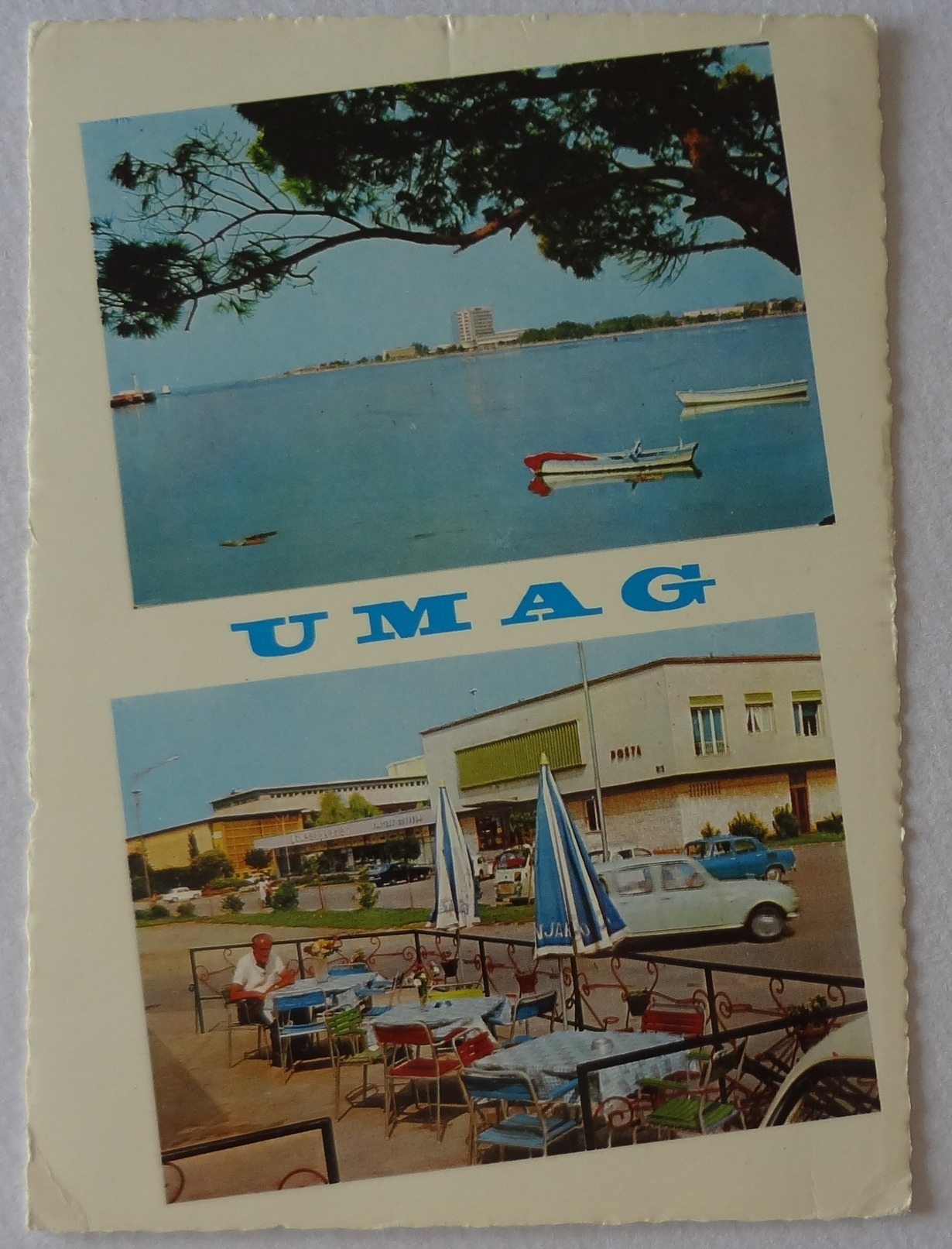 771- Cartolina Croazia Umag Umago Vedute - Croatie