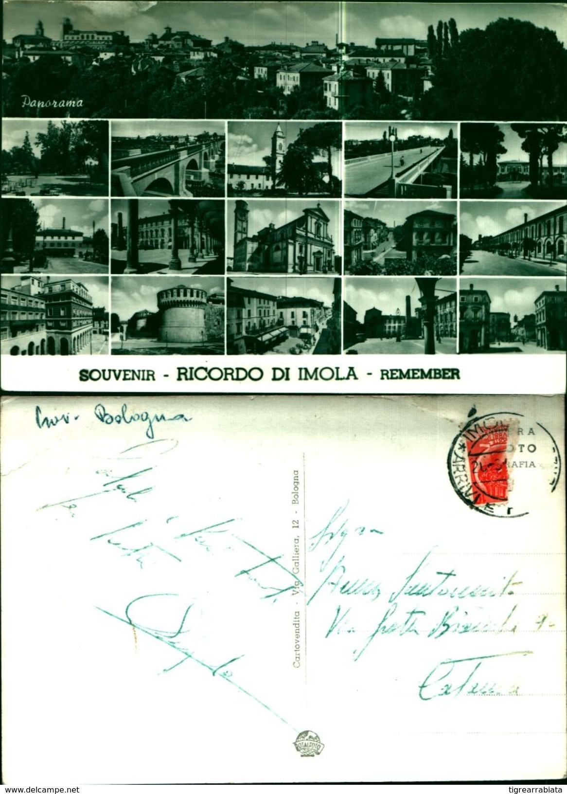 6971a)  Cartolina-ricordo Di  Imola Panorama - Imola
