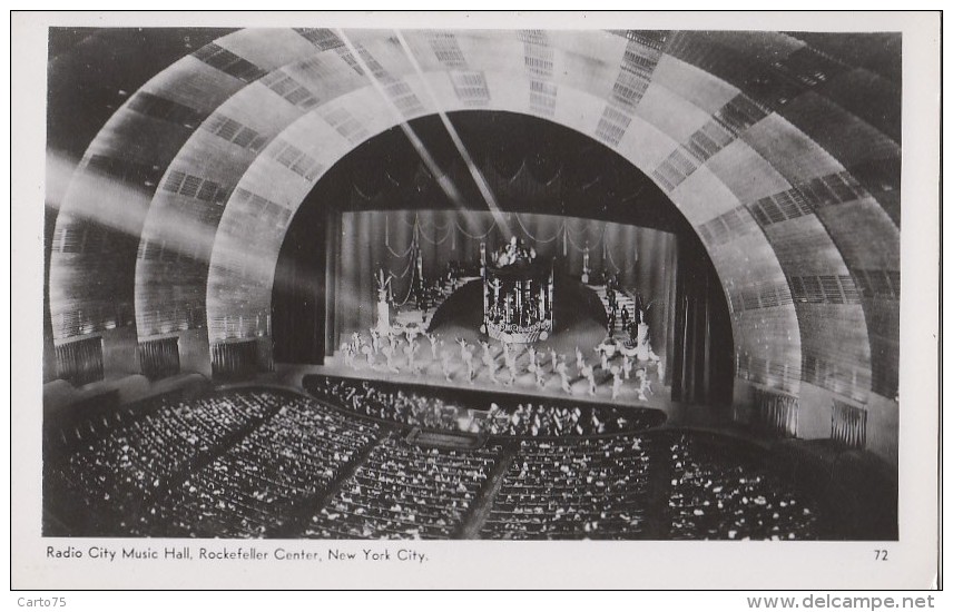 Spectacles - New-York City - Salle De Concerts - Radio City Music Hall Rockfeller Center - Other & Unclassified