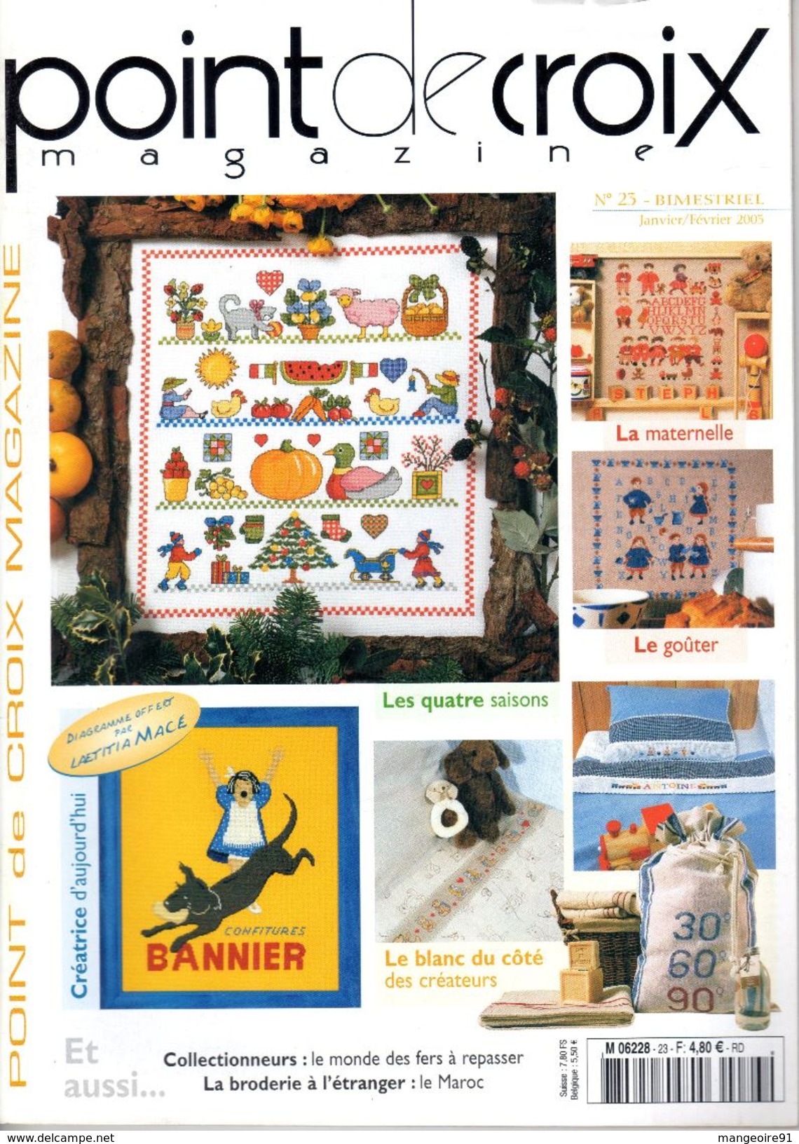 Revue Point De Croix Magazine N° 23 - Bimestriel - Janvier/Février 2003 - Les Quatre Saisons - Sport