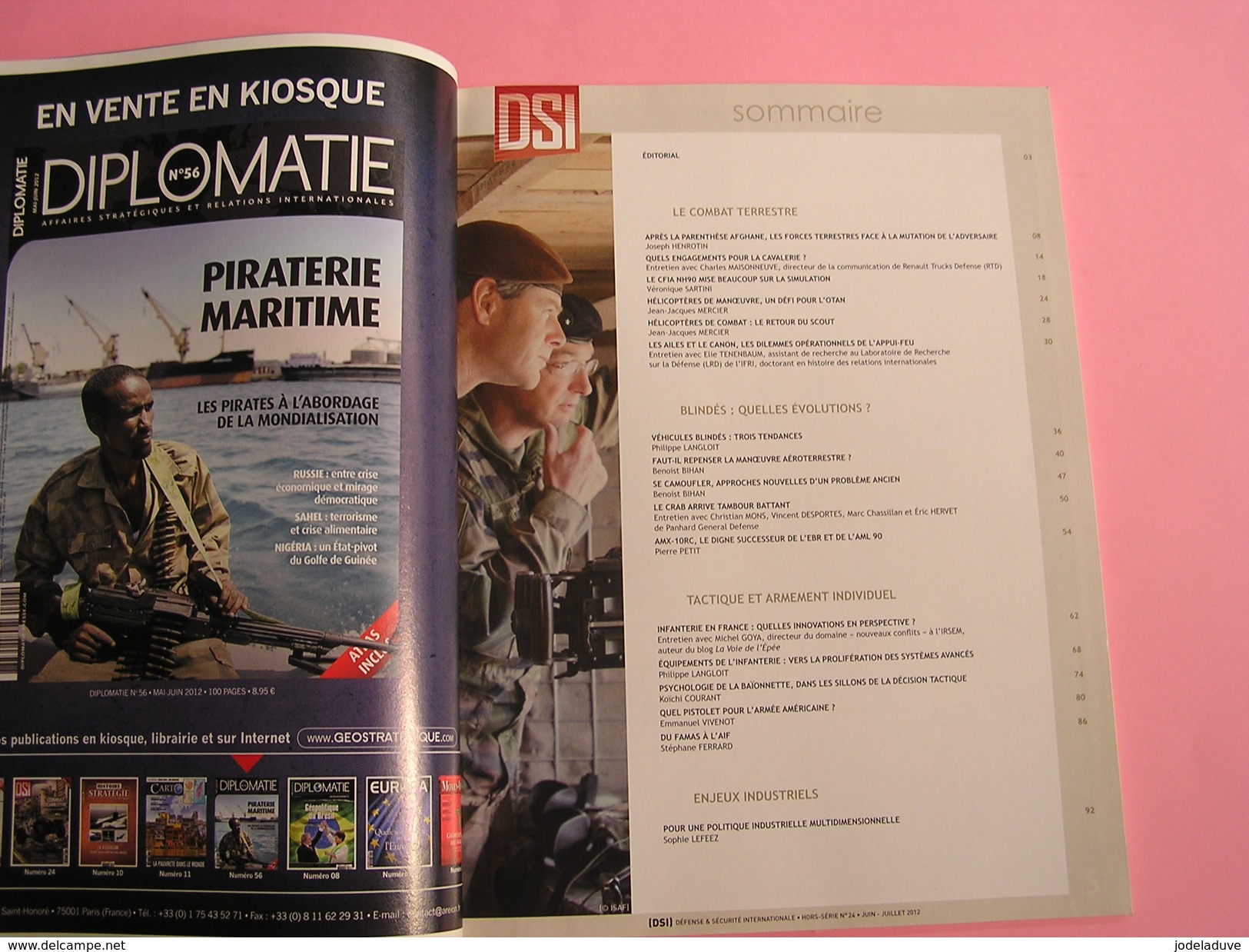 Revue DSI Défense & Sécurité Internationale N° 24 H S Combat Terrestre Nouvelle Donne ? Armée Militaria - Autres & Non Classés