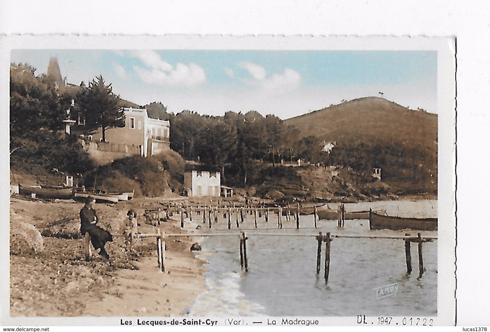 83 / LES LECQUES DE SAINT CYR / LA MADRAGUE / ANIMEE /  RARE - Les Lecques