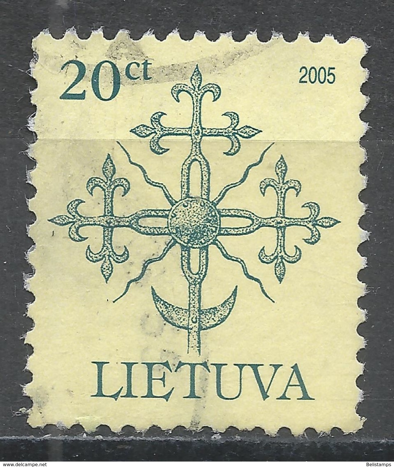 Lithuania 2005. Scott #656 (U) Forged Monument Tops - Lituanie