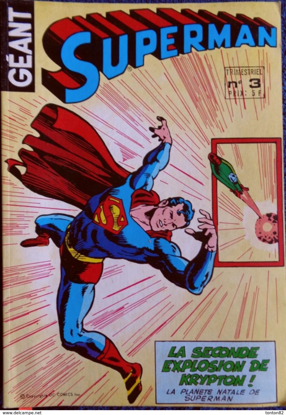 SUPERMAN GÉANT-  N° 3 - Sagedition - ( 1979 ) . - Superman