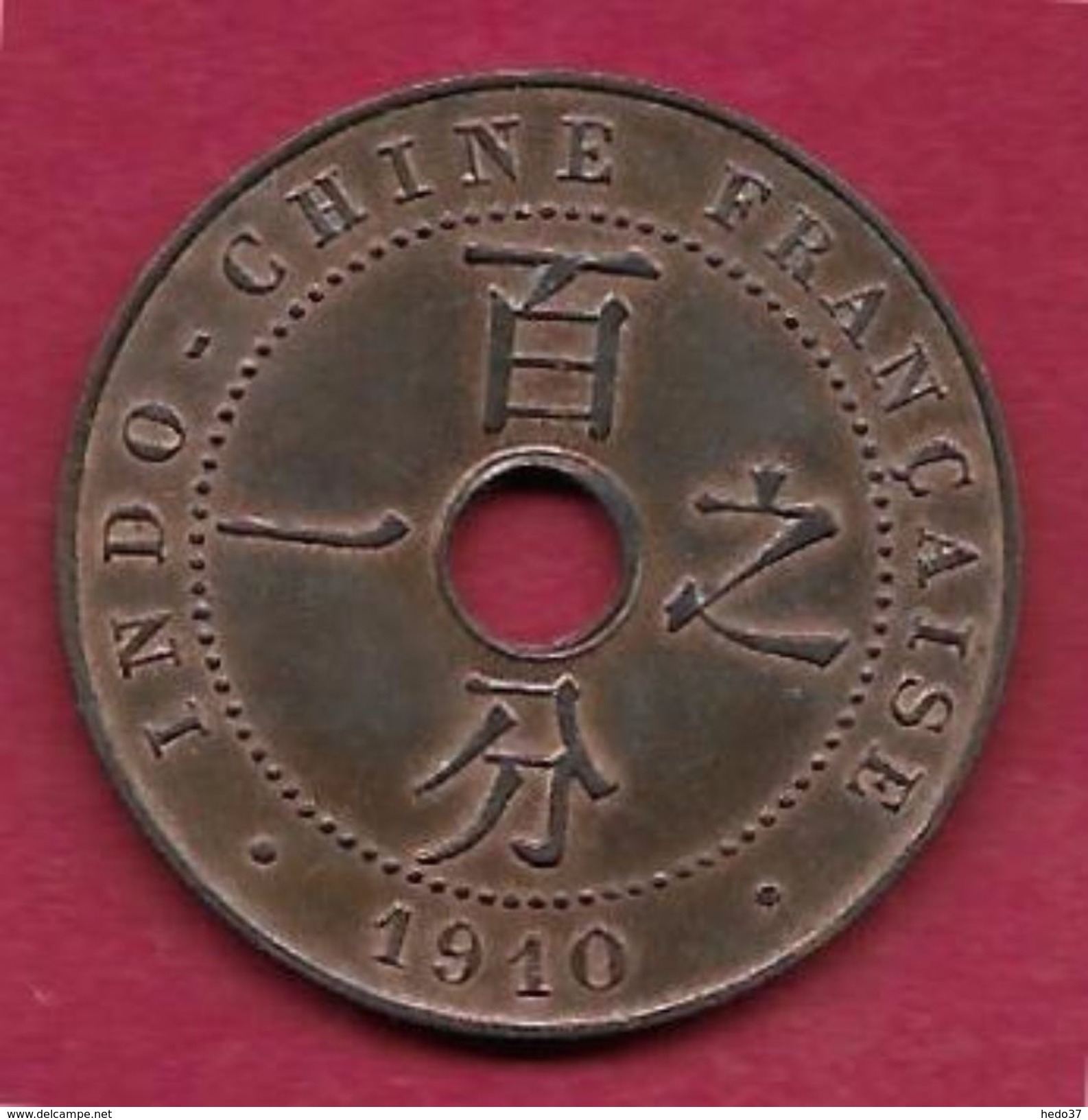 Indochine - 1 Centime - 1910 - Other - Asia