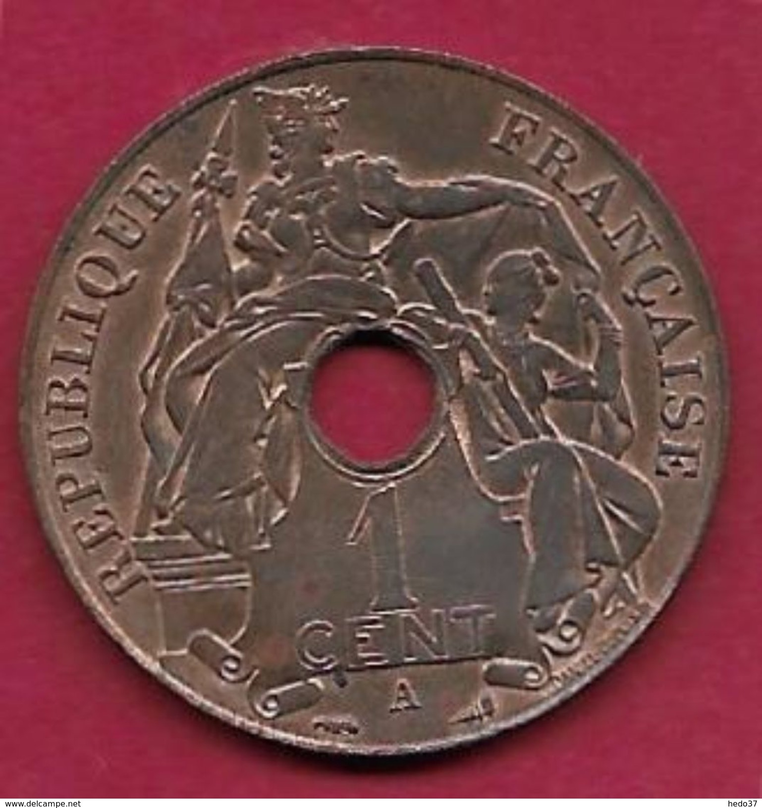 Indochine - 1 Centime - 1910 - Autres – Asie